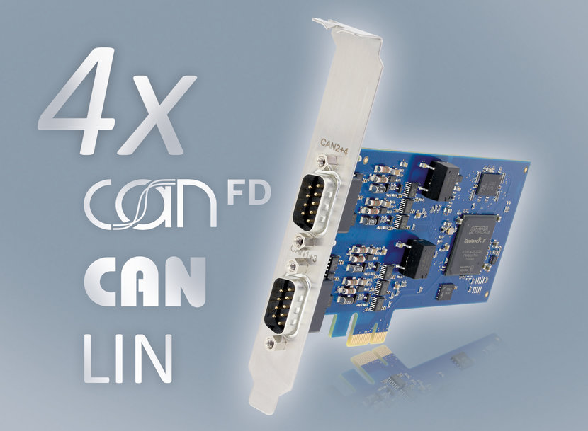 Krachtige CAN-FD meerkanaals Ixxat PC interface voor automotive testsystemen en industriële toepassingen